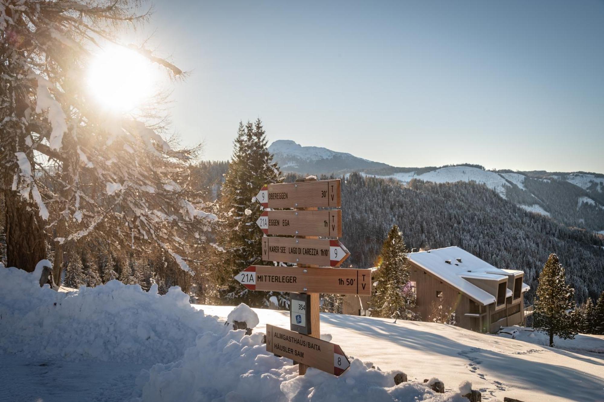 Hotel Bewaller Obereggen Luaran gambar